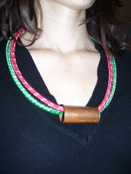 bungee cord necklace